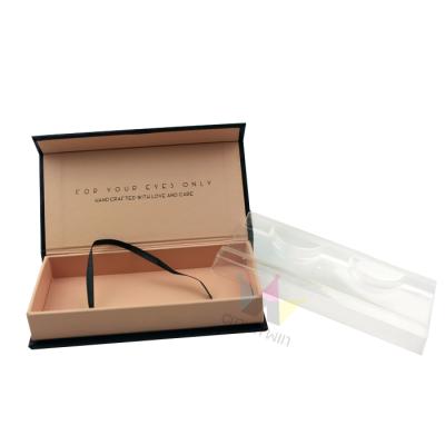 China Handmade Wholesale Custom Magnetic Empty Eyelash Packaging Box for sale