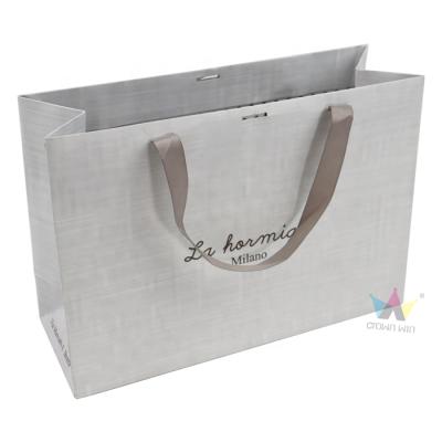 China China Factory Recyclable Wholesale Coated Paper Bag With Customize Logo for sale