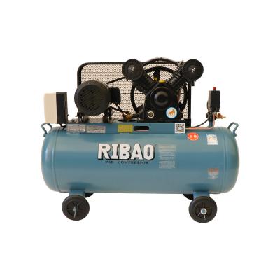 China High Efficiency D Piston Air Compressor 3HP Lubricated Compressor 7bar 8bar 10bar Two Cylinder Pump Head for sale