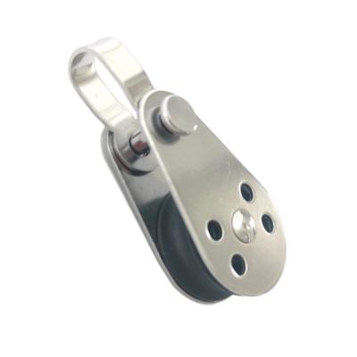 China Navigation Marine Stainless Steel Nylon Pulley Block for Hotels for sale