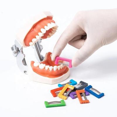 China Working Partner 10pcs IR Dentist Working Partner 10pcs IR Strips System Kit Dental Teeth Polishing Strip Oral Surface Oral Cleaning Scraper Sawtooth Dirt Sand Blade for sale