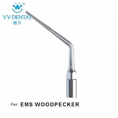 China Slid Fit EMS/WOODPECKER Piezo Handpiece Dental Endodontic Ultrasonic Scaler Tips For Root Canal for sale