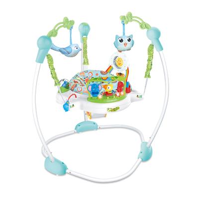 China Children Walker Portable Baby Swing Chair Can Be Rotated Plastic Bouncer Chair Infant Baby Fitness Jump Electric Musical Chair 64*48*62cm for sale