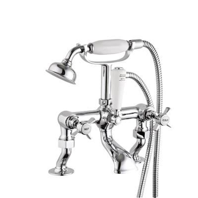 China Without Slide Bar Bathtub Faucet Holder Set Bathroom Taps Shower Mixer Tap for sale