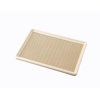 China High Quality Dog Pee Pad Stored Washable Tray For Large Dog Breeds Toilet Pads Movable Indoor Dog Toilet Tray for sale