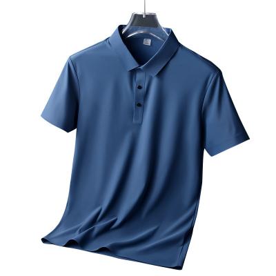 China Custom Anti-Wrinkle Business Casual Wear Polo Shirts Logo Men's Polo T-Shirt for sale