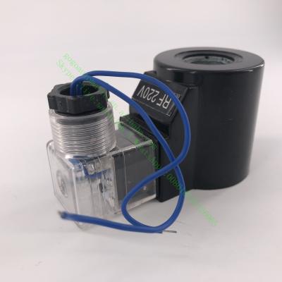 China Hydraulic Casting Inner Hole 19mm/20mm Solenoid Valve Coil AC220v DC24V DC12V Inner Diameter 51mm for sale