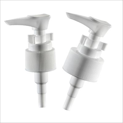 China High quality good price 24/410 plastic lotion pump with clip for cosmetic bottles for sale