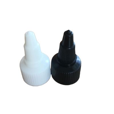 Китай Yuyao factory wholesale 20mm 24mm 28mm plastic nozzle cap plastic dropper tip cap продается