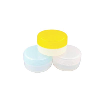 Chine Yuyao Eco-friendly wholesale 10ml colorful plastic cosmetic jars fancy cosmetic jars à vendre