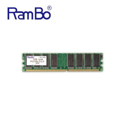 China Long RDA 266mhz Desktop RAM PC2100 CL2.5 16chips 1GB Dimm RamBo Desktop Memory Modules for sale