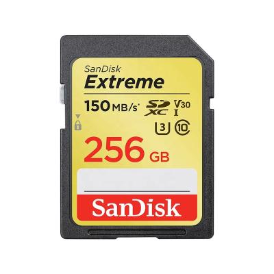 China wholesale original SanDisk UHS-I U3 class10 256GB extreme memory card SD SDHC card SDSDXV5-256G-GNCIN for sale