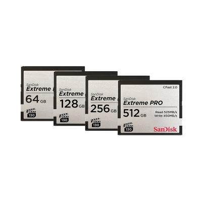 China Wholesale SanDisk PRO CFast 2.0 Extreme SD Memory Card SDCFSP-128G-G46D CF Card 128gb for sale