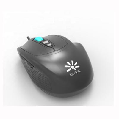 China New Model Luminous 7D 6200 DPI Finger Wired Black Laptop Gaming Mouse For OEM for sale