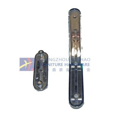 China Material Handling Equipment Parts Xin Hao Guangzhou Manufacture Office Desk Acrylic Clip Divider Screen Support Bracket Desk Partition Clamp for sale