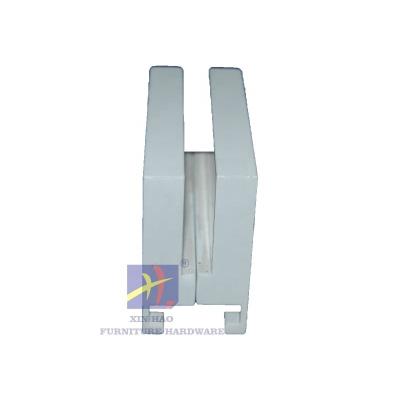 China Material Handling Equipment Parts High Quality glass 0.7cm Office mounted Aluminum Alloy Raw material glass clamp for sale