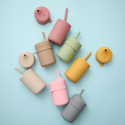 China Water Cup Easy To Carry Healthy Materials Waterproof Baby Learning Cups Easy To Clean Baby Learning Cups for sale