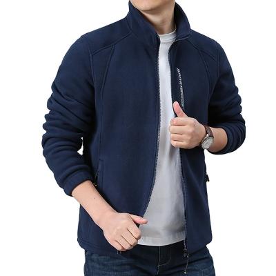 China Fashion Regular High Quality Jackets For Men 2021 Mens Winter Outerwear Studs Fleece Fleece Jacket Fleece Jacket for sale