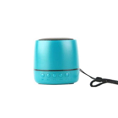 China Blue-tooth 5.0 2021 odm OEM factory BT speaker PORTABLE small color fm radio multiple player usb smart speaker for sale