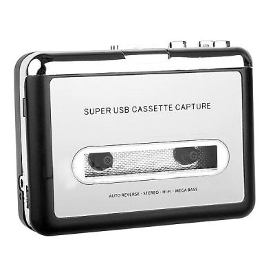 China Portable Design Portable OEM USB Cassette Player Usb Audio Portable Cassette Recorder Specially To Mp3 Conversion for sale