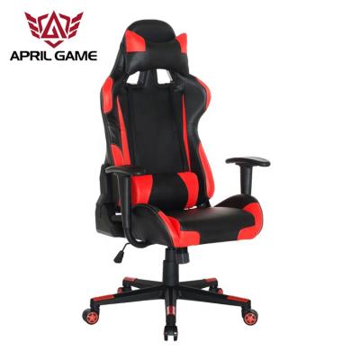 China Adjustable (Height) Racing Seat Custom Gaming Computer Wheel Gamer Desk Without Footrest Gaming Chair for sale