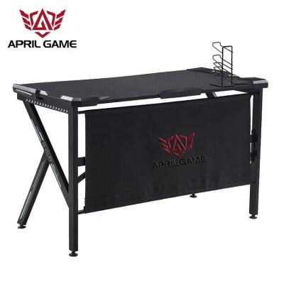 China April Game Y-GD28 Modern Steel MDF Portable Desktop Laptop Gaming Desk For Home Office for sale