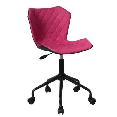 China Mid Back Chair GUYOU Y-1764 Executive Small Fabric Adjustable Swivel Office Chair for sale