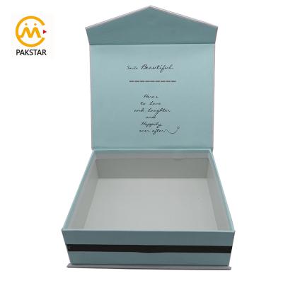 China Handmade Custom Luxury Magnetic Storage Lid Storage Logo Paper Box Paper Box Gift Box Packaging Rigid Box for sale