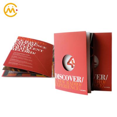 China For Custom Advertising Book Brochure Printing Color Printing Promotional Pop Brochure Printing for sale