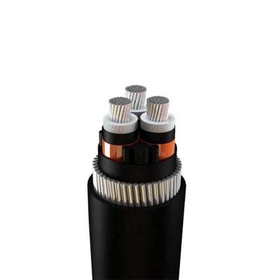 China Underground Chinese Medium Voltage Cable 11kv Copper Medium Voltage Conductor XLPE Power Cable MV Cable for sale