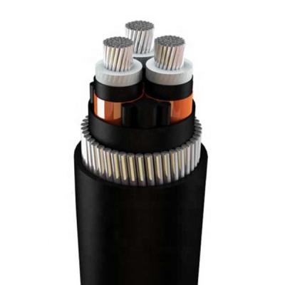 China Factory 33kV Underground Aluminum Conductor MV 3 Core Power Cable for sale