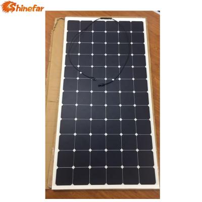 China Solar Fluctuating Chinese Photovoltaic System Panel 220w Solar Panels Prices (Semi Flexible) for sale