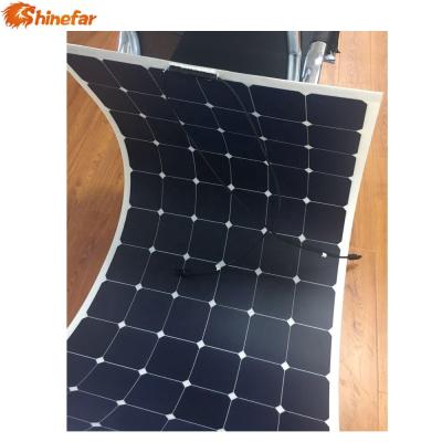 China Solar System (Semi Flexible) A Grade And New Technology 48v Flexible Solar Panel 220w Solar Panel for sale