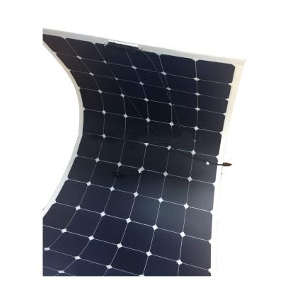 China Solar System New Energy High Effcience 110w 150w 190w 220w Solar Panel Thin Film Flexible Solar Panel (Semi Flexible) for sale