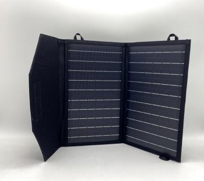 China 30w Waterproof Portable Solar Panel Foldable Portable Solar Panel Kit SFZD-30 for sale