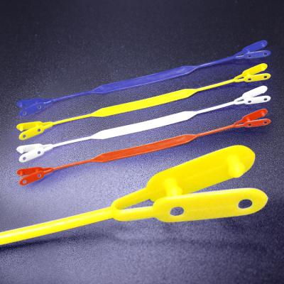 China Factory Price Plastic Shopping Bag Display Hook Eco-friendly Heavy Duty Plastic Handbag Hook for sale