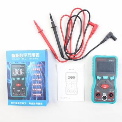 China Universal AC DV Smart Voltage LCD DisplayTrue RMS Multimeter Digital Current Tester PTM19A for sale