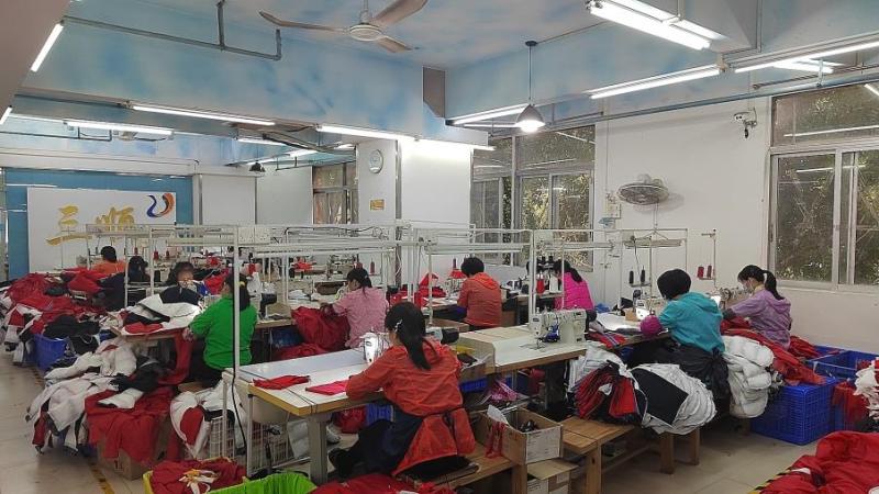 Verified China supplier - Jiangmen Sanshun Clothing Co., Ltd.