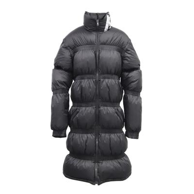 China Windproof Women's Winter Wear Breathable Custom Long Coat Women's Detachable Reversible Down Jacket for sale