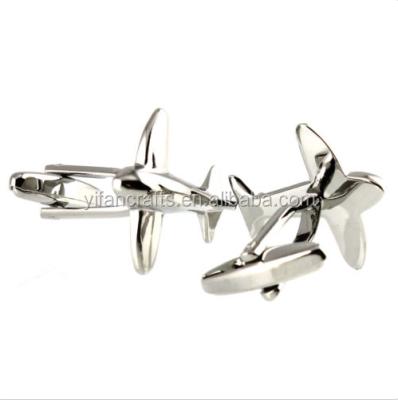 China Classic Mens Cufflinks Plane Lins Flat Silver Cuff For Shirt 22mm for sale