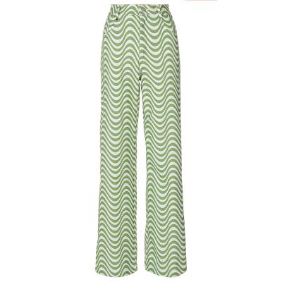 China 2021 Cool Anti-wrinkle FanLi Streetwear Waist Zebra Animal High Striped Straight Casual Pants for sale