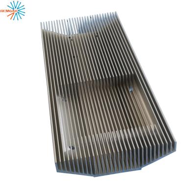 China Radiator Mitsubishi Aluminum Extrusion Car Amplifier High Fidelity Radiator for sale