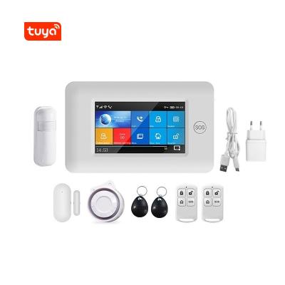 China Smart Home Alarm System LDA Kit Seguridad 4G Security Devices 3G 4G SIM LTE Tuya for sale