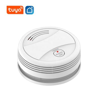 China Tuya Smart 2.4GHz WiFi APP Smoke Detector WiFi Smoke Detector Rauchmelder Sensor Rauchmelder for sale