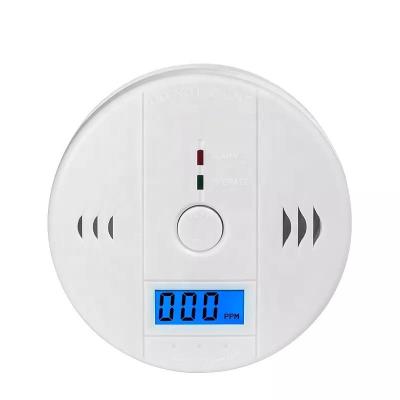 China Low Battery Warning Screen Standalone Electric Detector Digital Carbon Monoxide Co Alarm Alarm for sale