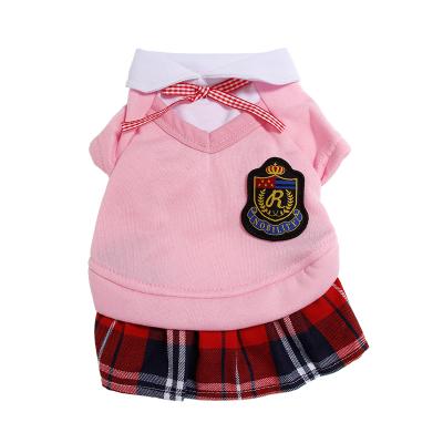 China Sustainable High Density Dog Clothes Cat Clothing Dress Pugs Puppy Coat Equipment For Small Dog Clothes for sale