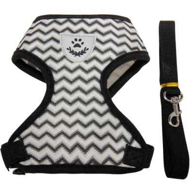 China New Design Sublimation High Density Dog Harness Stocked Soft Pet Collar And Leash Set for sale