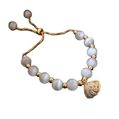 China Real Gold Plating Casual/Sporty Opal Bracelets Women or Freshwater Pearl Bracelet Trendy Style for sale