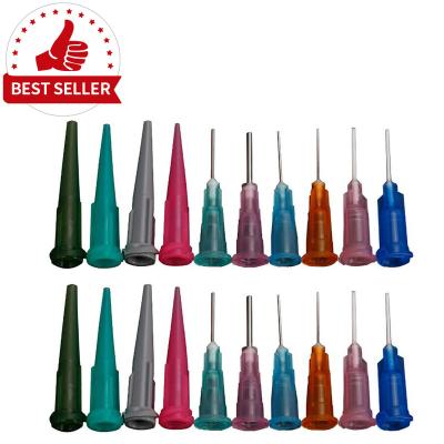 China Liquid Disposable CNC Machining Center Needles Luer Lock Dispensing Fuel Metal Steel Dispenser Dispenser Screw Glue Tips Blunt Plastic Needle for sale