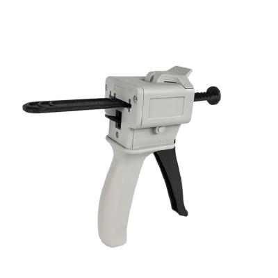 China Construction Building Glue 100ML 1/1 Cartridge Gun Dispenser Portable Lightweight Caulking Adhesive Spray 50ML 10/1 Manual AB Dispensing Glue Gun for sale